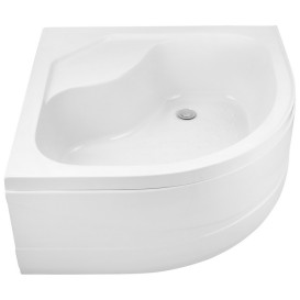 Душевая кабина Kroner KRP HarzCTF9090 90х90 см профиль сатин рифленное стекло CV029563