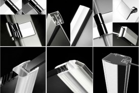 Душевая кабина Radaway Almatea PDJ 90х90 левая профиль хром/коричневое стекло 30602-01-08N