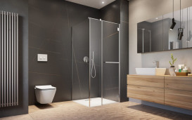 Душова кабіна Radaway Carena KDJ 100х80 права см профіль хром прозоре скло 134432-01-01NR