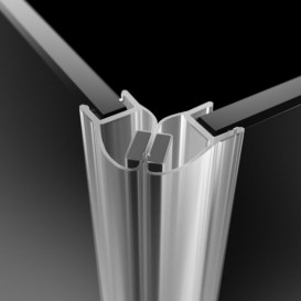 Душевая кабина Radaway Torrenta KDD распашная 100 L×80 R см хром/прозрачное стекло 132273-01-01L