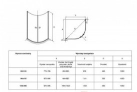 Душова кабіна Roca Capital Rondo 100х100 без нерухомих бічних стінок профіль алюміній хром прозоре скло AM4210012M