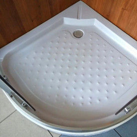 Душевая кабина Sansa 90х90 см профиль сатин/стекло матовое sharm SH-90/15CH