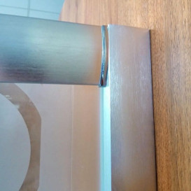 Душевая кабина Sansa 90х90 см профиль сатин/стекло матовое sharm SH-90/15CH