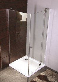 Душова кабіна Volle Benita квадратна 90х90 см орні права скло прозорий 10-22-905R