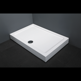 Душова кабіна Volle Libra 120х80 левосторонняя фурнітура алюміній хром скло прозоре 10-22-908L