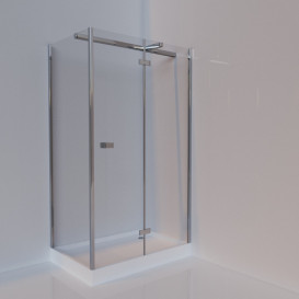Душевая кабина Volle Libra распашная120х80 см хром/прозрачное стекло 10-22-908glass