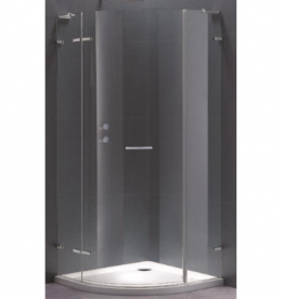 Душова кабіна Volle Puerta 90х90 профіль хром/прозоре скло 10-22-160