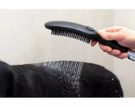 Душевая лейка для собак Hansgrohe DogShower 3-режимная черный матовый 26640670