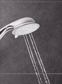 Душова лійка Grohe New Tempesta Rustic 100 4 види струменя хром 26085001