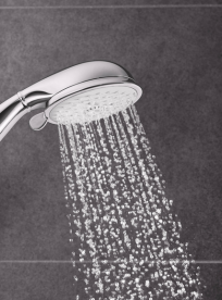 Душова лійка Grohe New Tempesta Rustic 100 4 види струменя хром 26085001