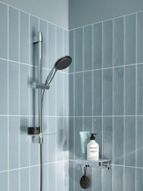 Душова лійка Grohe QuickFix Vitalio Start 110 3-режимна хром 26031001