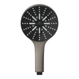 Душова лійка Grohe Rainshower Aqua 130 мм 3-режимна графіт темний матовий 101676AL00