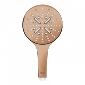 Душевая лейка Grohe Rainshower Smartactive 130 3-режимная теплый закат матовый 26574DL0