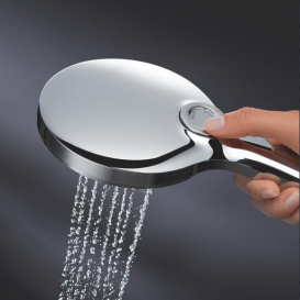 Душова лійка Grohe Rainshower Smartactive 130 3 типи струменя хром 26574000