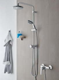 Душевая лейка Grohe Vitalio Start Quickfix 100 1-режимная хром 27940000