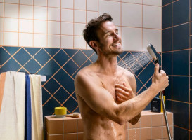 Душова лійка Hansgrohe Activera Select S 95 2-режимна EcoSmart з Booster хром 28035000