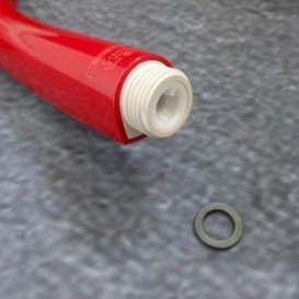 Душова лійка Hansgrohe колекція Croma 100 червоний 28536430