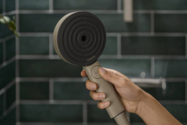 Душевая лейка Hansgrohe  Pulsify Planet Edition 105 3jet Relaxation EcoSmart+ Select песочный 26077210