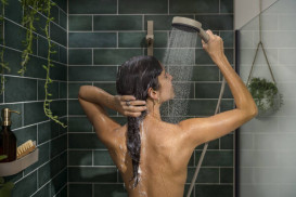 Душевая лейка Hansgrohe  Pulsify Planet Edition 105 3jet Relaxation EcoSmart+ Select песочный 26077210