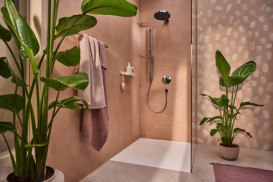 Душевая лейка Hansgrohe Pulsify S 100 1jet EcoSmart хром 24125000