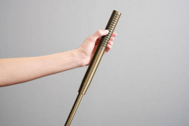 Душевая лейка Hansgrohe Pulsify S 100 1jet EcoSmart шлифованная бронза 24125140