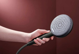 Душова лійка Hansgrohe Raindance Alive Select S 125 3-режимна чорний матовий хром 24500340