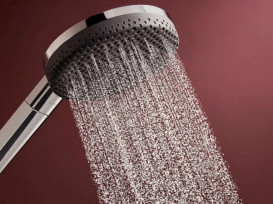 Душова лійка Hansgrohe Raindance Alive Select S 125 3-режимна EcoSmart хром 24511000
