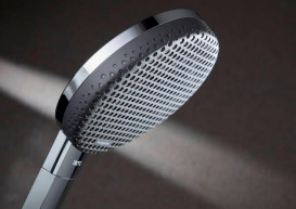 Душова лійка Hansgrohe Raindance Alive Select S 125 3-режимна EcoSmart хром 24511000