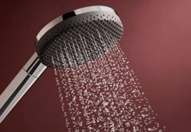 Душова лійка Hansgrohe Raindance Alive Select S 125 3-режимна EcoSmart хром 24511000