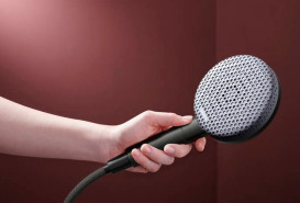 Душова лійка Hansgrohe Raindance Alive Select S 125 3-режимна EcoSmart чорний матовий хром 24511340