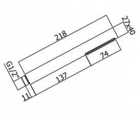 Душова лійка Paffoni Berry хром ZDOC 078 CR
