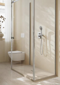 Душевая лейка Villeroy & Boch Verve Showers Ø114 мм 3-режимная пластик хром TVS10900100061