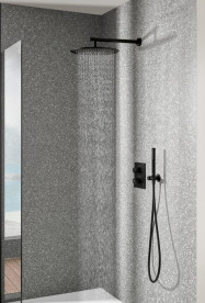 Душова лійка Villeroy & Boch Verve Showers матовий матовий чорний TVS109006000K5