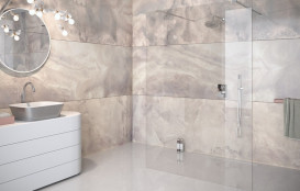 Душова перегородка Besco Aveo Due Walk in 120х195 см профіль хром/прозоре скло AVD-120-195C