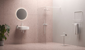 Душевая перегородка Ravak Walk-In Wall 160 см профиль белый матовый стекло transparent GW9WS0E00Z1