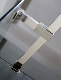 Душевая перегородка Volle Walk-In 90 см + Walk-In 40 см хром/прозрачное стекло 18-08-10194