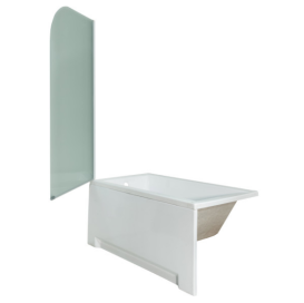 Душевая шторка Insana Silva Fabric 80 80х140 профиль сатин/стекло Fabric А0056012