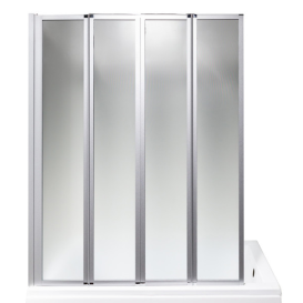 Душевая шторка Insana Tiffani 1213 S New 110х140 профиль сатин/стекло матовое А0052824