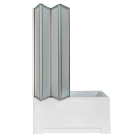 Душевая шторка Insana Tiffani P 110x140 профиль сатин/стекло матовое А0056013