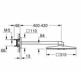 Душевая система Grohe Grohtherm SmartControl с душевым гарнитуром хром 34706000