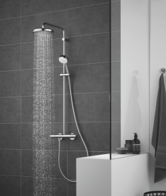 Душевая система Grohe Tempesta Cosmopolitan System 210 с термостатом хром 27922001