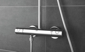 Душевая система Grohe Tempesta Cosmopolitan System 210 с термостатом хром 27922001