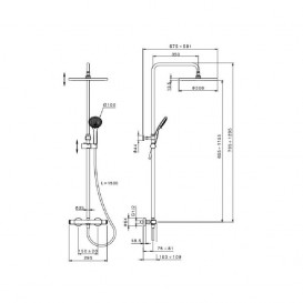 Душова система CISAL 09.PR.05