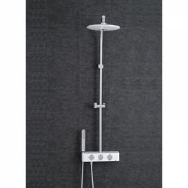 Душова система GRB Despertar Balnea термостатична хром / білий 85460850XL