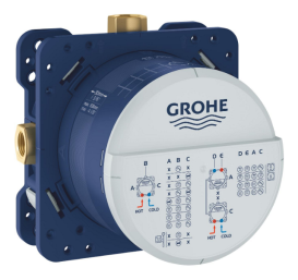 Душова система Grohe Grohtherm SmartControl з термостатом на 3 споживача хром UA26415SC6