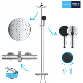 Душевая система Grohe Quickfix Vitalio Start 250 с термостатом хром 26988001