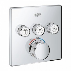 Душевая система Grohe SmartControl с термостатом на 3 потребителя хром 26405SC2