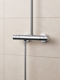 Душевая система Grohe Vitalio Start 250 Cubе с термостатом хром 26696000