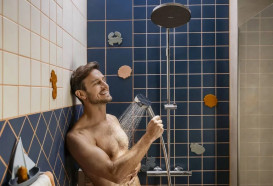 Душова система Hansgrohe Activera S 240 1jet EcoSmart з термостатом Ecostat Fine Varia хром 28078000