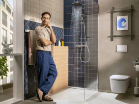 Душова система Hansgrohe Activera S 240 1jet EcoSmart з термостатом Ecostat Fine Varia хром 28078000